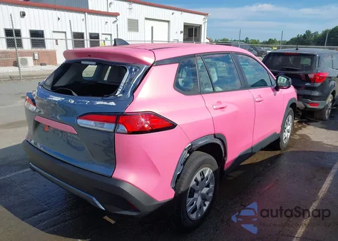 2022 Toyota Corolla Cross L из США, поврежденный, VIN 7MUAAAAG4NV030471